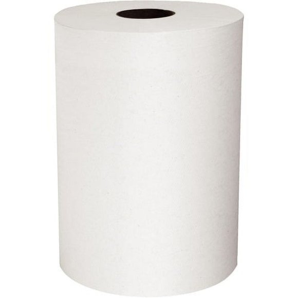 Scott Control Slimroll Hard Roll Paper Towels 8" x 580 ft - White - Absorbent - - Picture 2 of 7